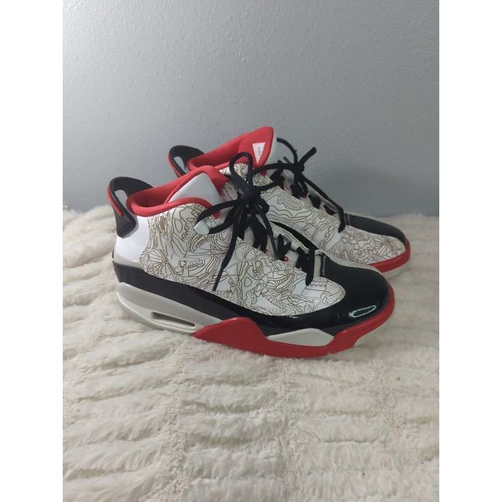Nike Air Jordan DUB Zero  DV1360-160 Size 6Y‎ White/ True Red /Black
